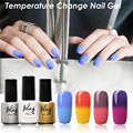 Nail Polish Temperature Change Nail Color UV Gel Nail Polishs Gradient For Nail Gels Polish Gel