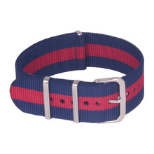 22 mm nueva Navy rojo de la alta calidad de la otan correa de Nylon correa de reloj band envío gratis wach