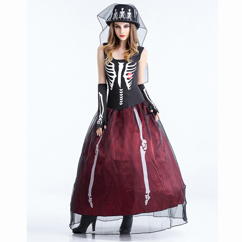 Popular Skeleton Women Costume Buy Cheap Skeleton Women Costume Lots