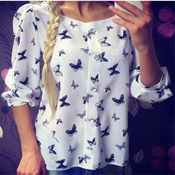 long sleeve women blouse