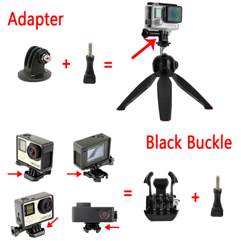 Adapter And Black Buckle with Screw(Tripod-1)