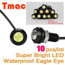 Eagle Eye 10pcs/lot Car styling led car light Parking Lights Daytime Running Light working DRL Fog lamp Waterproof eagle eye