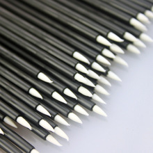 50 Pcs Applicator Cosmetic Brushes Women Makeup Eyeshadow Eyeliner Lip brush Disposable Eyeliner Liquid Wand Applicator Brush