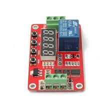 High Quality Newest 12V DC Multifunction Self lock Relay PLC Cycle Timer Module Delay Time Switch
