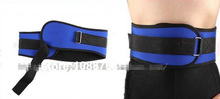 Weight Lifting Belt Sports Back Support Waist Slim Nylon Velcro Wide Fitness Weight Belt