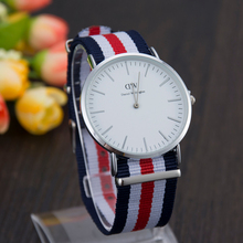 2015 Top Brand Luxury Style Daniel Wellington Watches Men Nylon Strap Quartz Wristwatch DW Watch relogio