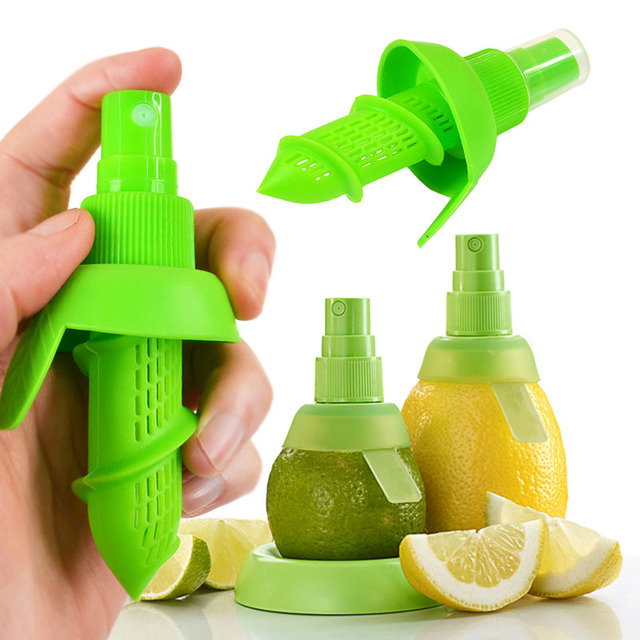 Новое Прибытие Главная Кухня Lemon Сок Опрыскиватель Цитрусовые Спрей Mini Соковыжималка Ручная Соковыжималка Кулинария Инструмент, Расходные Материалы