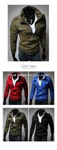 2014 Autumn Winter Warm Fashon New Casual Jackets Men Outerwear Jacket Coat Zipper Slim Coat Men