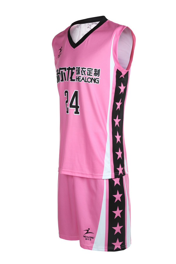 Pink Basketball Uniform 85