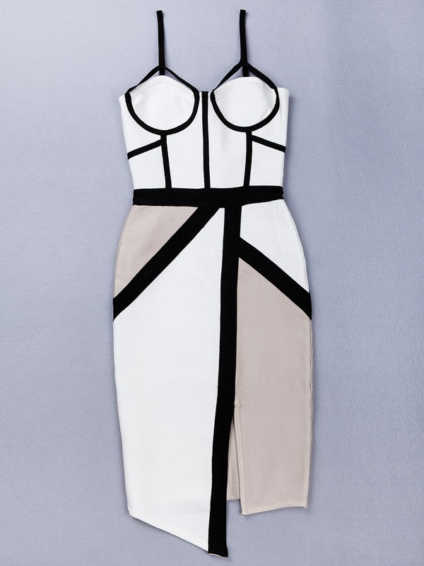 2015-new-fashion-women-strap-white-beige-black-V-neck-women-sexy-mini-evening-party-bandage (2)