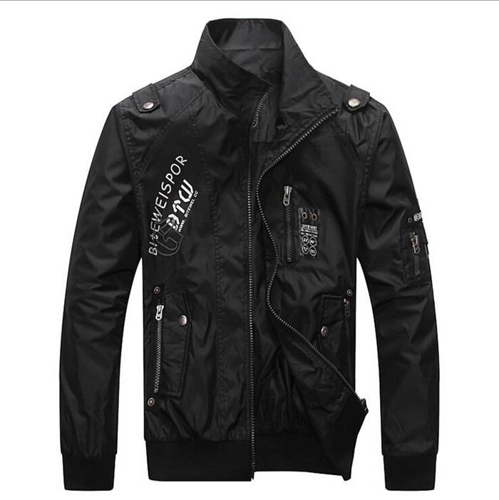 New Bussiness Style Men s Jaket Thin black casual jacket Men s Turndown Collar Coat Fashion