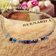 Free Shipping Fashion Woman Girl Rhinestone Crystal Headband Barrett Clips For Hair Accessories Wholesale 7 Colors