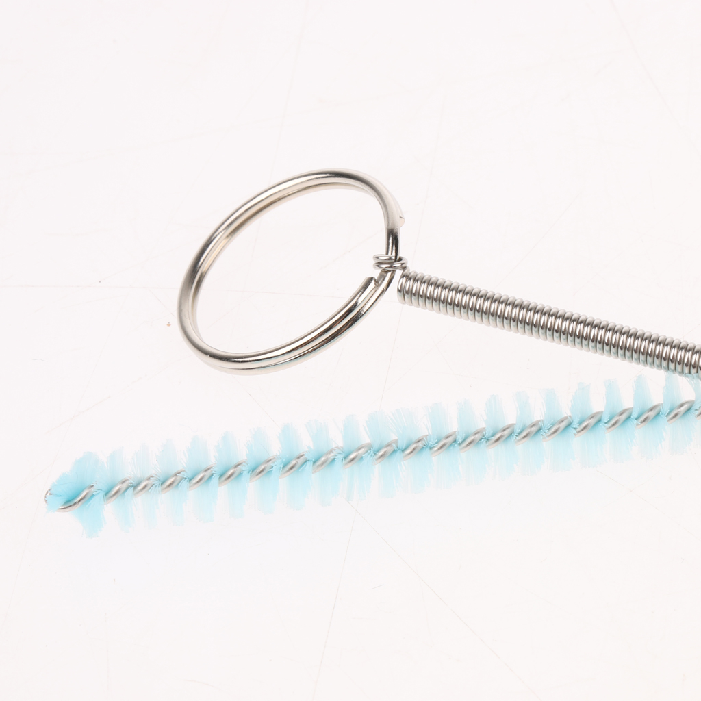 Description Picture 6 of itemFolding Hydration Pack Stainless Steel Hose Brush Tube for Water Bag Spring Scrub Pipe Cleaning Kit