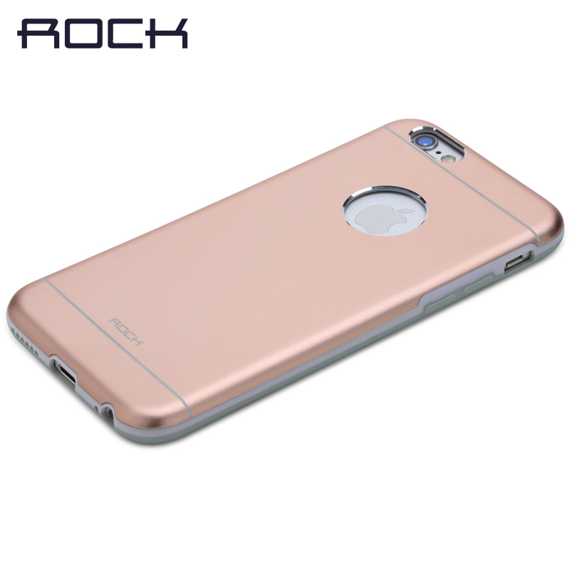 ROCK Origin Metal Series For iPhone 6 6S Rose Gold back case ...