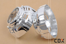 3 Inches HID Projector Lens Shroud High Temp Resistant for Car Headlight Model With PC Ring
