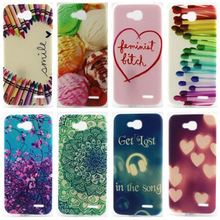 1pcs/lot Hot Sale Colorfu Fashion Cartoon TPU Silicone Soft Case For LG L90 D410 Back Skin Cover Cell Phone Protect Bag