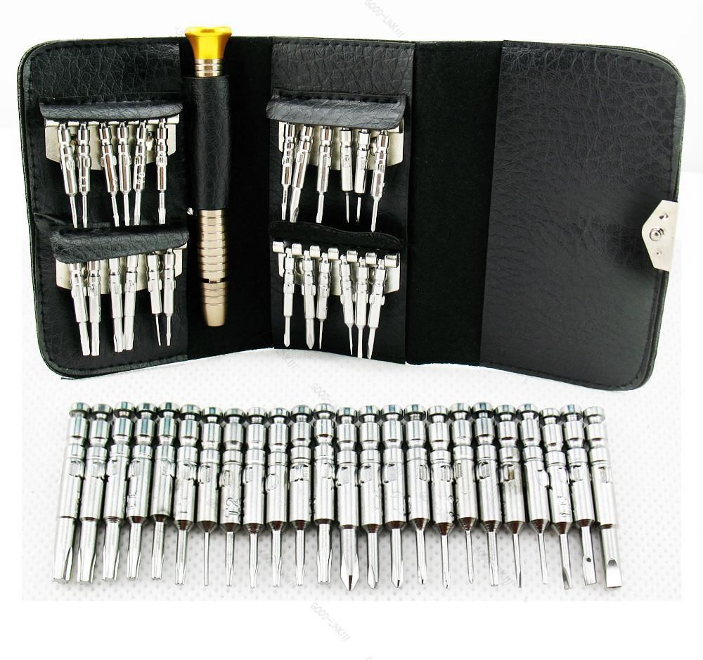 New brand Home tool Repair Opening Tool Kit Pentalobe 25in1 Repair Opening Kit Pentalobe  Screwdriver for iPhone 4 4S 5 5S