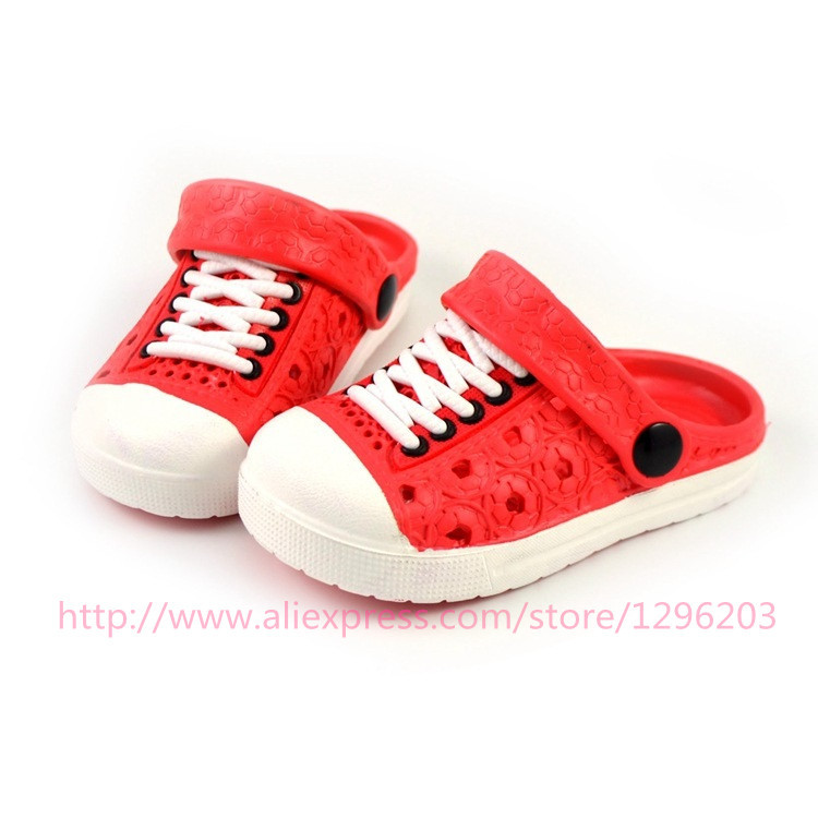 baby clogs red