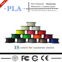Made In China 1.75mm/3mm 3D Printing PLA Filament