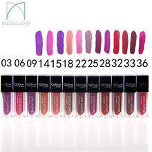 1Pcs 2015 New Make Up 12 colors Lip Gloss long Lasting Lipstick Waterproof Lip Gloss Makeup