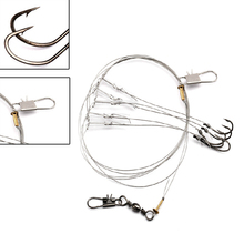 New hot sale Fishing Wire String Hooks Lure Baits Hooks Hook Fishing Tackle Outdoor Sports retail/wholesale good quality