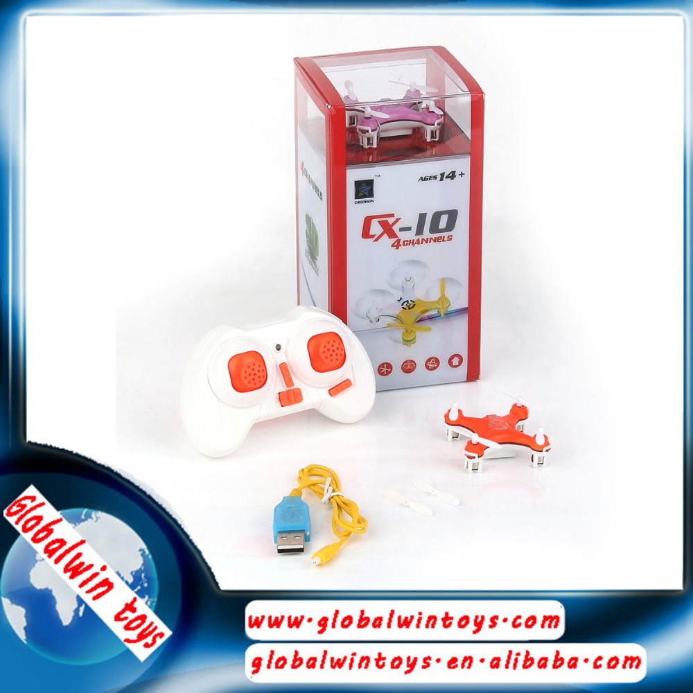 Free shipping high quality cx 10 6axis 2 4ghz 4ch mini rc remote control quadcopter font