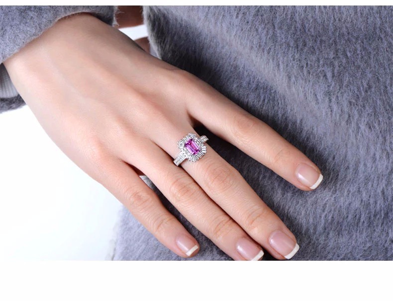 Ct Pink Pad Sapphire Engagement Ring Ct Pink Pad Sapphire Engagement Ring