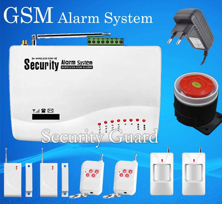 Free shipping wireless GSM home Burglar security ...