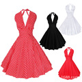 Hepburn Wind 2016 New High end Fashion Loose Big Yards Women s Dress Elegant Temperament Sexy