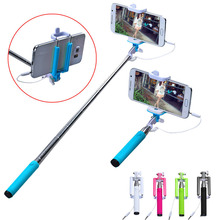 Hot sale Selfie Stick 15-50cm New Handheld Extendable Self Portrait Stick Tripod Monopod Stick For IOS and Android System