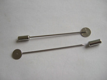 10 x Kilt Scarf Strong Metal Lapel Pin Base TRAY Brooch Pin For Suit Collar Skirt Knitted
