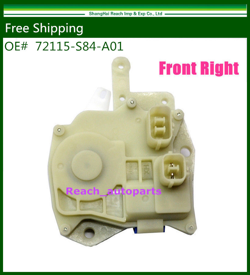 Free Shipping New Insight Power Door Lock Actuator Front Right Fit For Honda Odyssey Civic