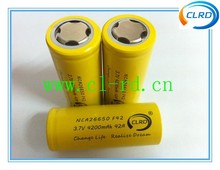 Free shipping 3pcs/lot NCA26650 4200mah 42amp 26650 high power tool battery for e-cig mod