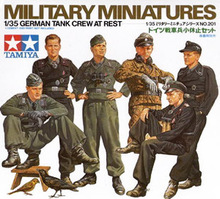 Tamiya 1/35 35201 German Tank Crew at resto plástico modelo Kit envío gratis
