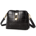 Occident Style Classic Plaid Shell Bag Women Fashion Casual Shoulder Bag Chic Snap Closure Designer Crossbody