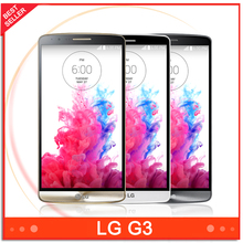 100% Original LG G3 Cell phone 3G/4G 13MP Camera 3GB RAM Quad Core Android Unlocked  Smartphone EMS/DHL Free Shipping
