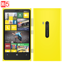 Free Shipping Original Nokia Lumia 920 Unlocked Win8 OS Dual-core 32GB 8MP 4G LTE GPS WiFi 4.5”HD Windows 8 Refurbished