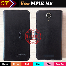Factory Price Mpie M8 Case Fashion Dedicated Side Slip Leather Protective Slip-resistant Phone Cover Card
