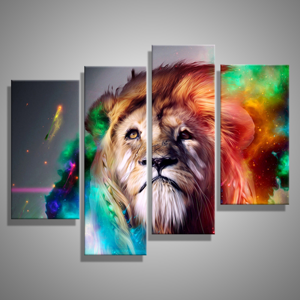 Hoge kwaliteit leeuw canvas koop goedkope leeuw canvas loten van ...