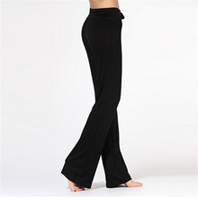 HOT Women Long Pant Trousers Cotton Practise Pants Exercise Lounge Sports Pant