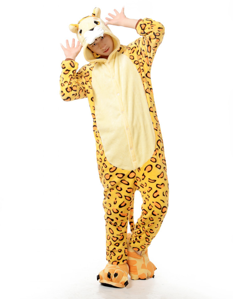 Disappearing man white tiger adult costume