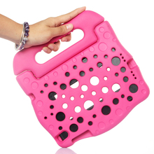 Fashion Kids honeycomb EVA Foam Soft Stand shockproof drop resistance Cover Case for Apple iPad mini 3/2/1