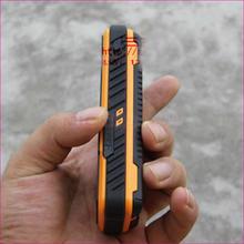 LM802 mobile phone waterproof dustproof shockproof cellphone long standby Power Bank Flashlight built in 2GB CellPhone