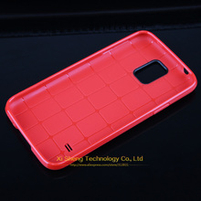 6 Colors Ultra Thin Honeycomb Style Luxury Soft TPU Case for Samsung Galaxy S5 I9600 Durable