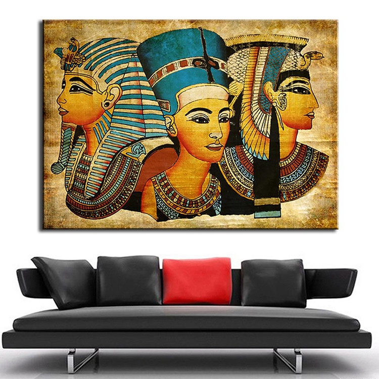 Pharaoh Of Ancient Egypt Wall Art Picture Home Decoration
