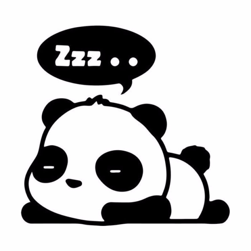 15cm 14 3cm Mobil Styling Kartun Panda Lucu Tidur Zzz Stiker C5 1558 Sticker Emblem Sticker Resinstickers Dragon Aliexpress