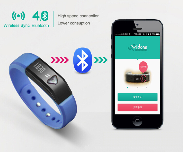Vidonn X5 Bluetooth 4.0 IP65 Smart Wristband Bracelet ...