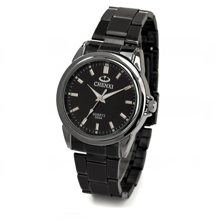 CHENXI Brand Watches Men Watch Fashion Casual Quartz watch Black CX 005A