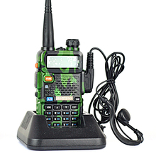 BAOFENG UV 5R Camouflage Radio VHF UHF Dual Band 136 174MHZ 400 520MHZ Two way Radio