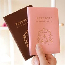 Hot!! Fashion NEW Passport Holder Documents Bags Travel Passports Card Case Sweet Trojan Card Bags